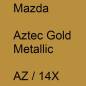 Preview: Mazda, Aztec Gold Metallic, AZ / 14X.